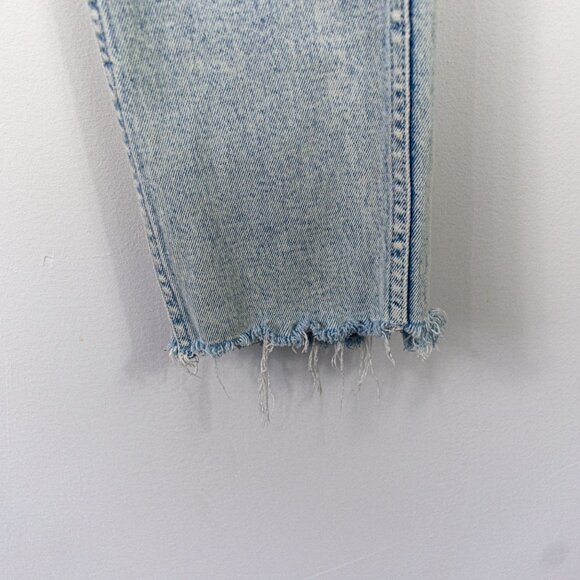 Levi's Line 8 Distressed Raw Hem Jeans Juniors Size 3 - Picture 8 of 15